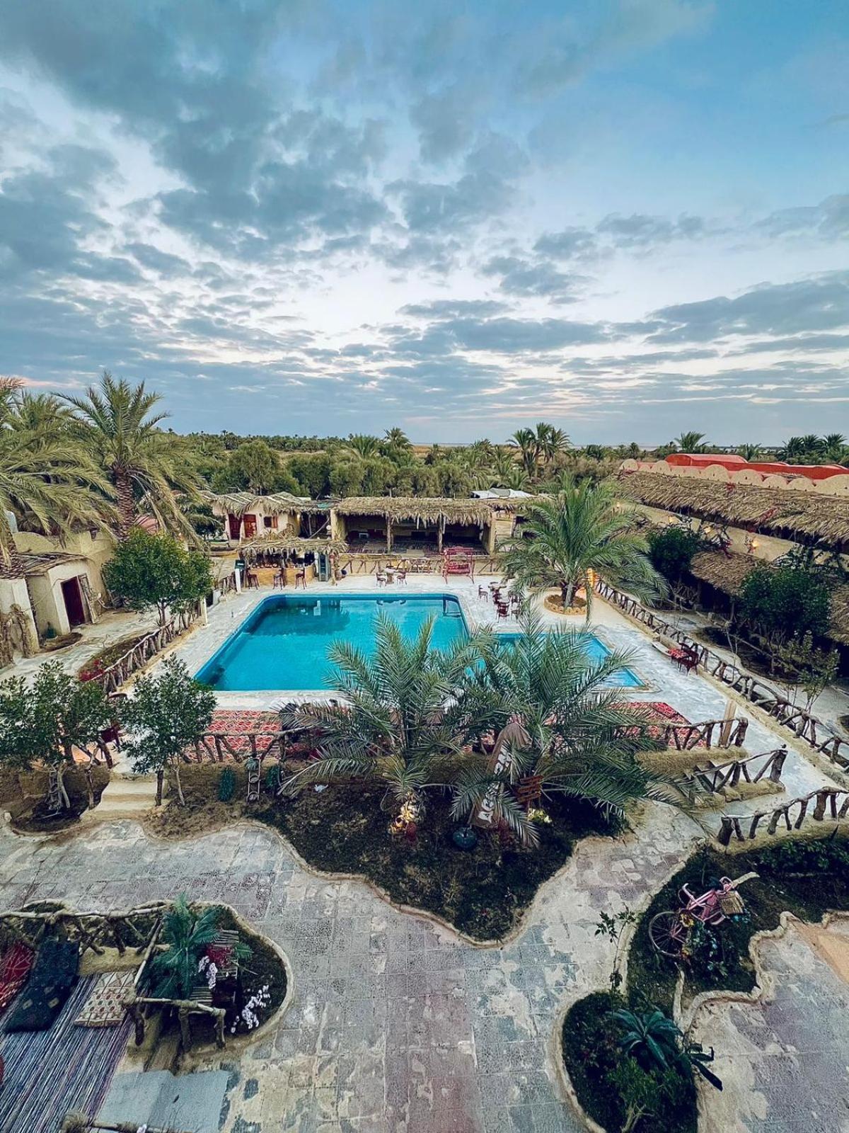 Aghurmi Siwa Ecolodge & Salt Cave Siwa Oasis Exterior foto